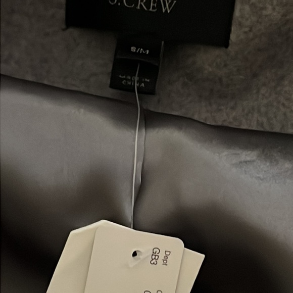 NWT - S/M - J. Crew Toggle Wool Cashmere Blend Cape Coat - Heather Gray - Picture 9 of 10